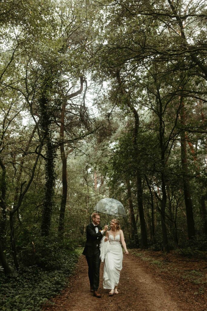 Trouwen in het bos